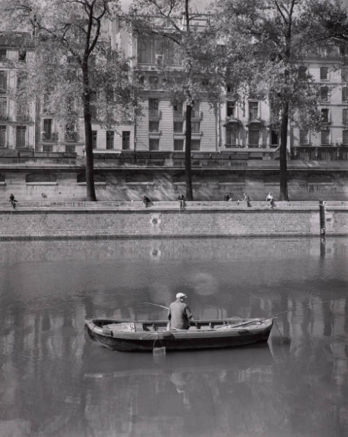 Fisherman on the Seine, Paris