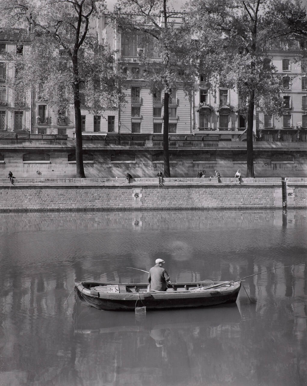 Fisherman on the Seine, Paris