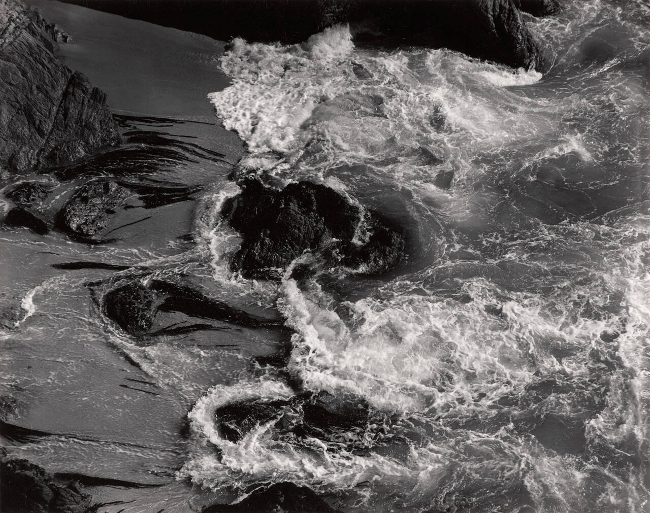 Surf, China Cove, Point Lobos