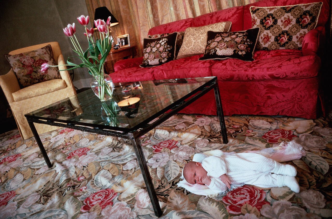 Sophie in her Living Room