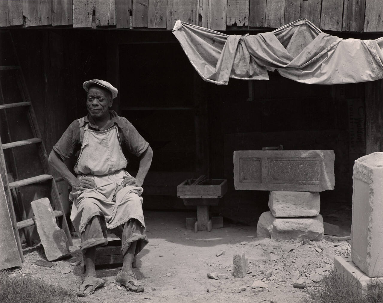 William Edmundson, Sculptor, Nashville, Tennessee