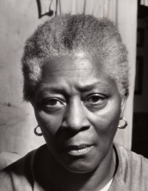 Negro woman living in slum area of Beaver Falls, Pennsylvania

