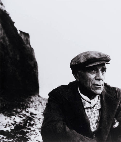 Georges Bracque on Beach at Vargenville, Normandy