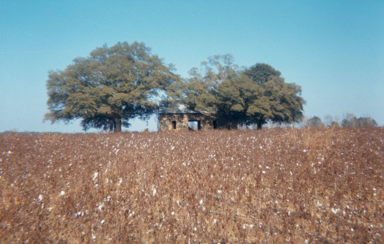 Abandoned House in Field (View I), Near Montgomery, Alabama