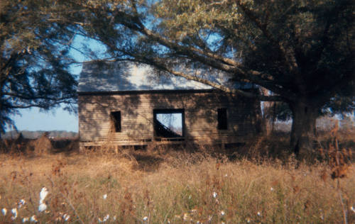 Abandoned House in Field (View III), Near Montgomery, Alabama