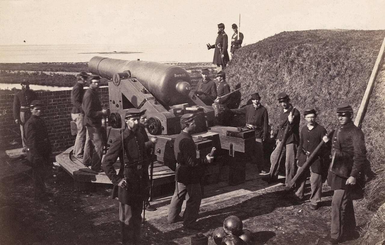 Rhode Island Cannon Battery at Ft. Pulaski