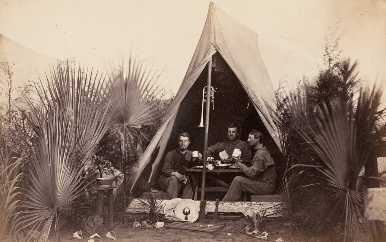 Camp Scene, 3rd N.H. Regiment