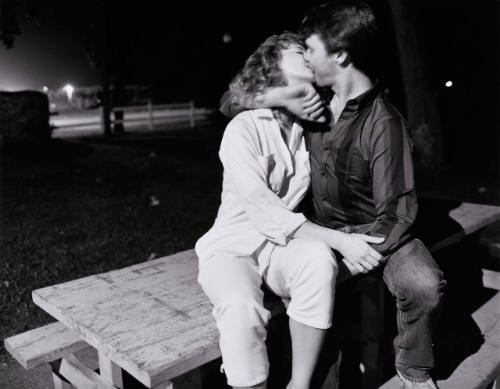 Couple kissing