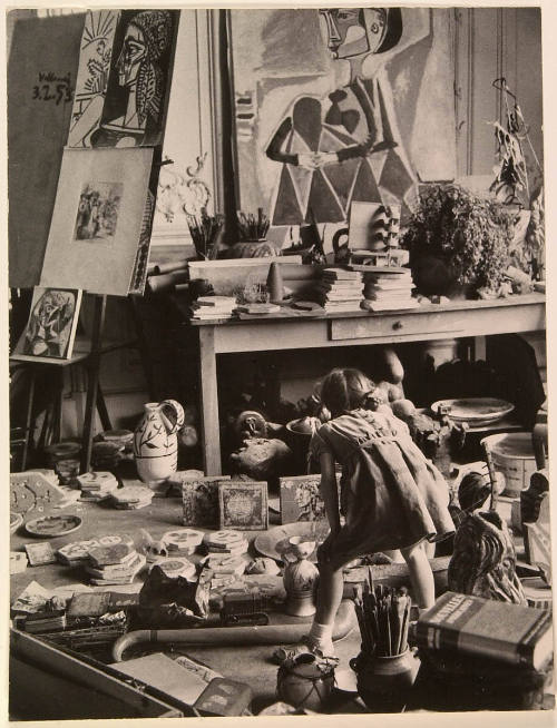 Marie-Christine, Daughter of Tabaraud, Tours Picasso's Studio