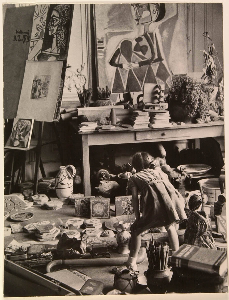 Marie-Christine, Daughter of Tabaraud, Tours Picasso's Studio