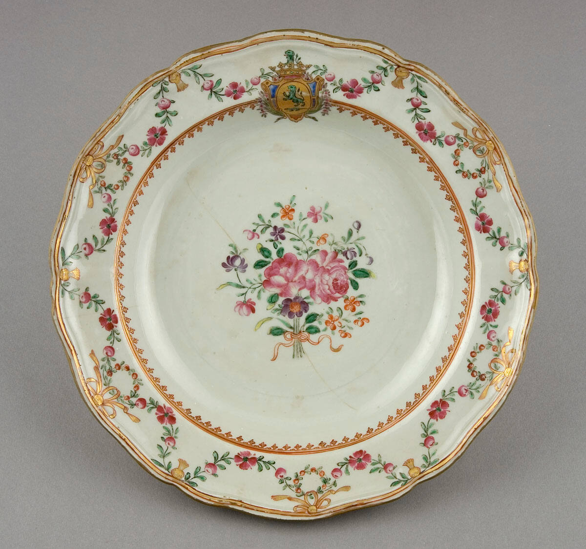Armorial Soup Plate