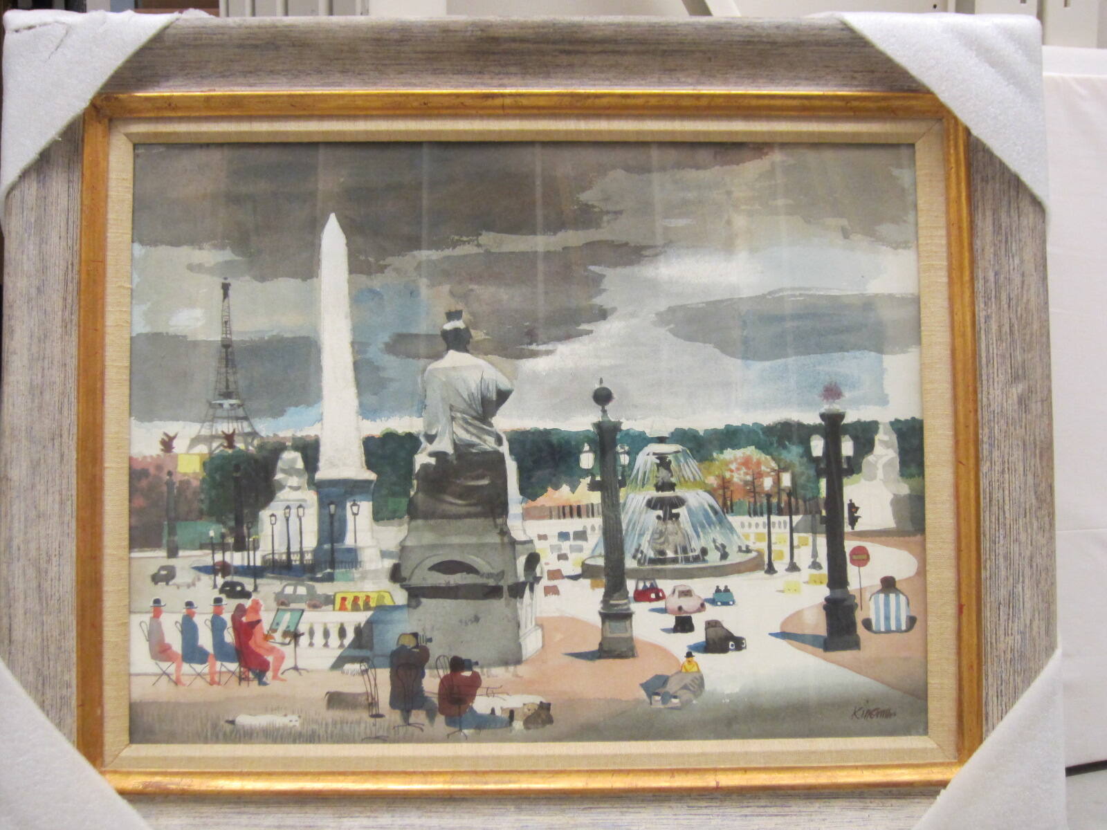 Statue in the Place de la Concorde