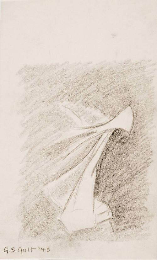 Untitled (sketch of abstract composition)