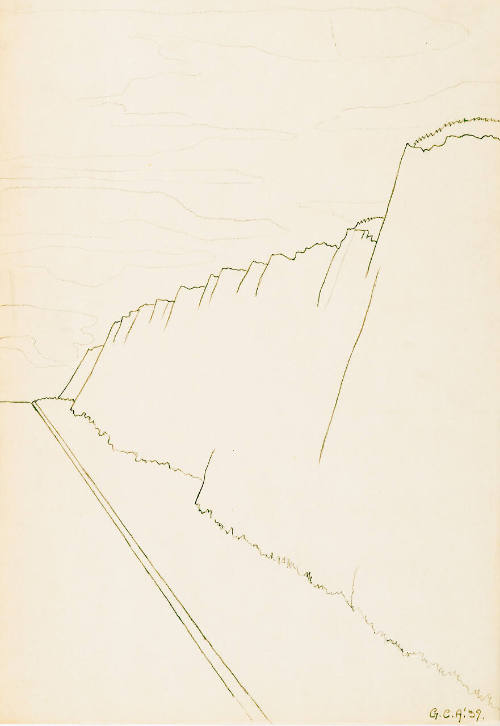 Untitled (study for "Road to New York")