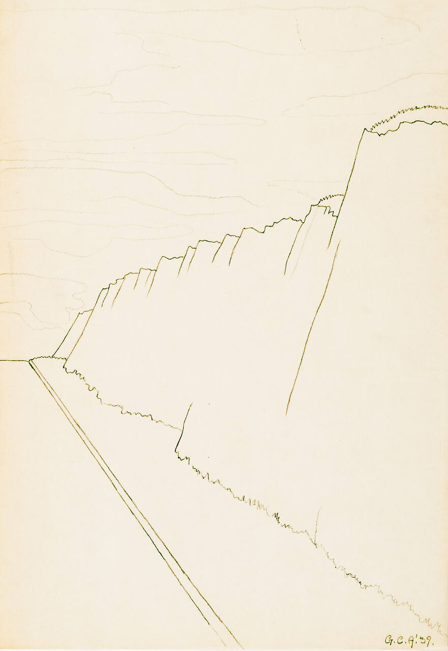 Untitled (study for "Road to New York")