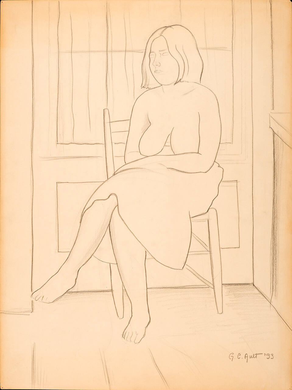 Young Woman Seated