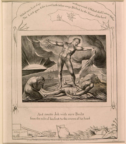 Job Smitten with Boils Book: Book of Job