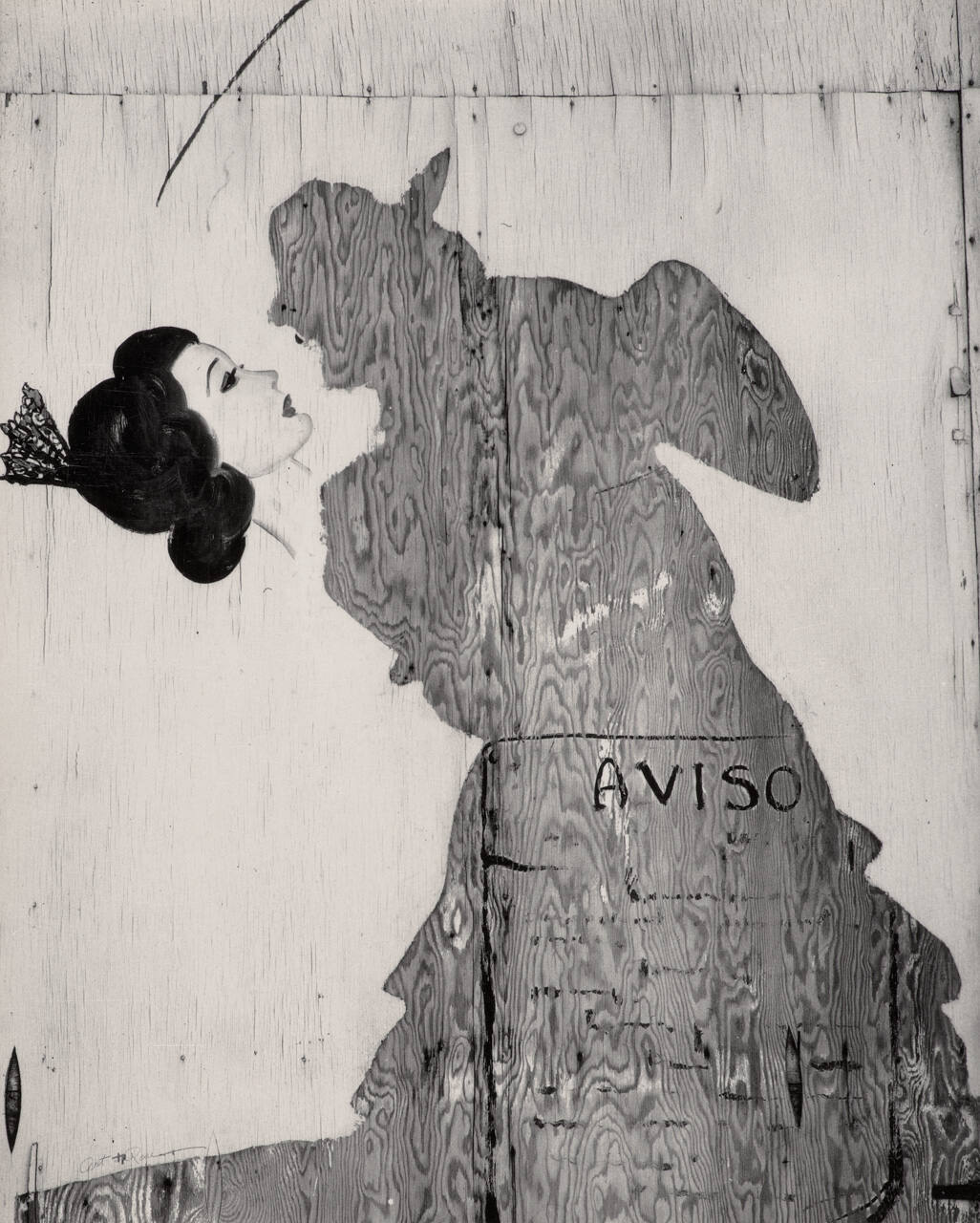 Untitled (Faded Sign)