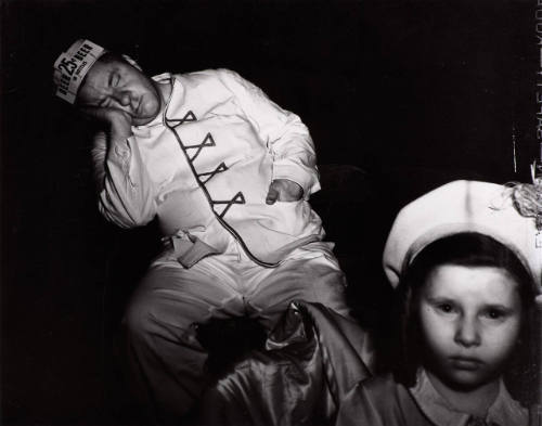 Tired Man at the Circus