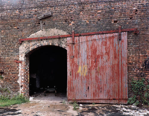 Door of Cotton Warehouse, Selma, Alabama
