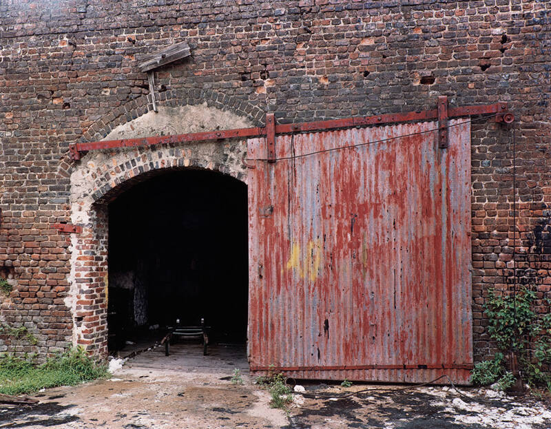 Door of Cotton Warehouse, Selma, Alabama
