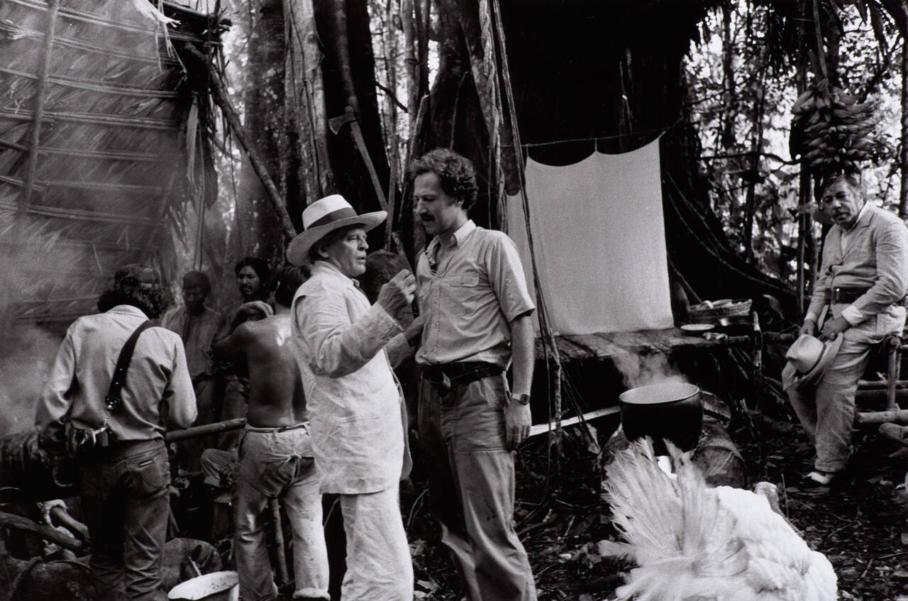 Herzog and Kinski with Indians