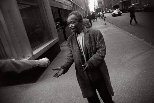 New York City, 1968: Black Beggar