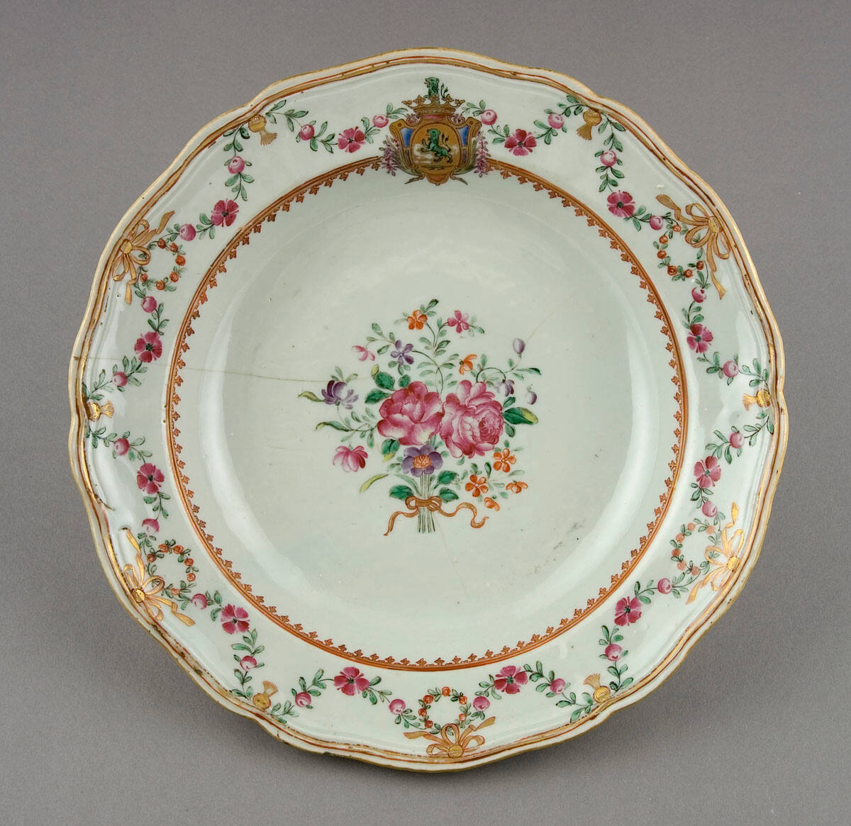 Armorial Soup Plate