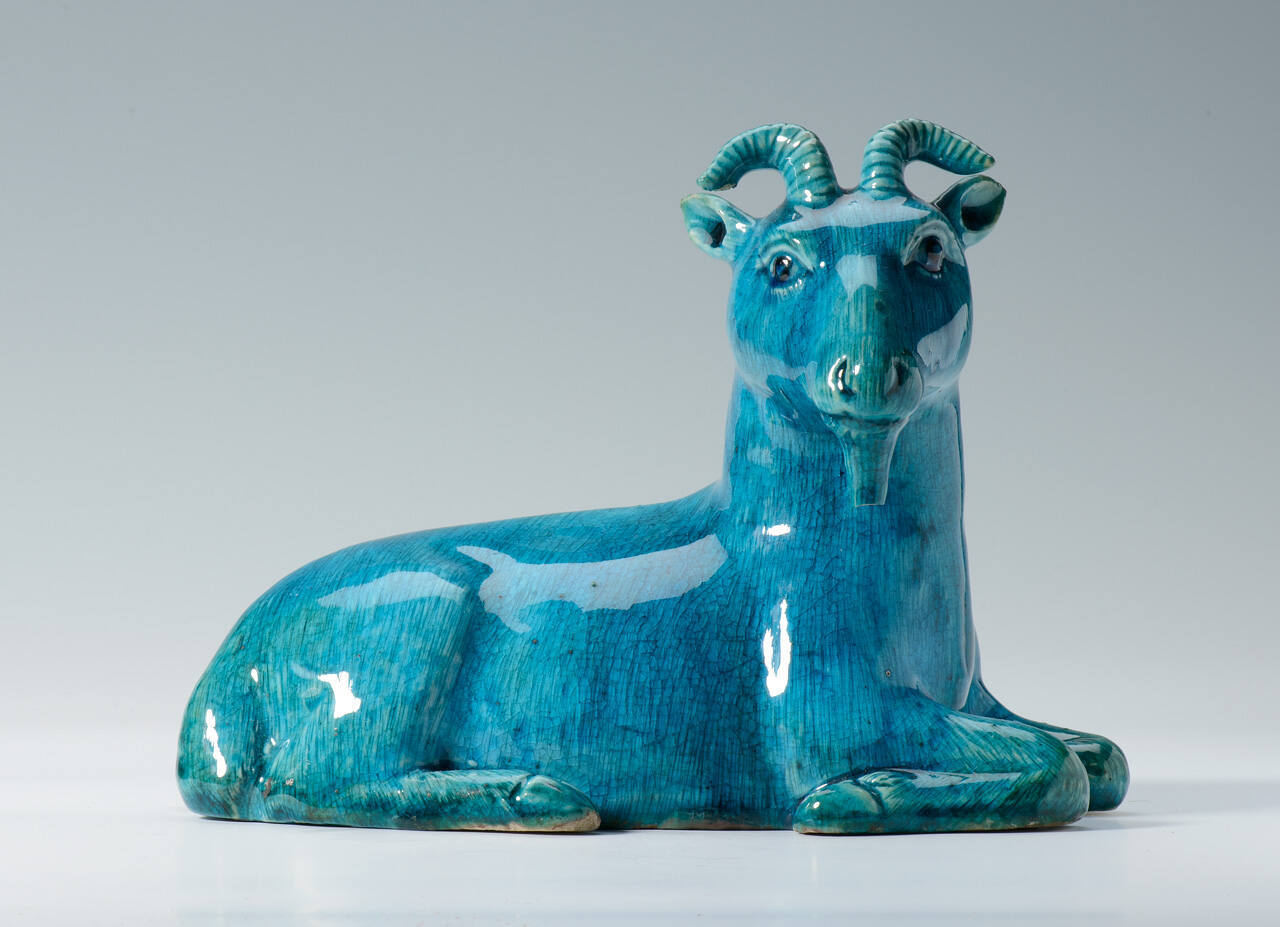 Reclining Goat