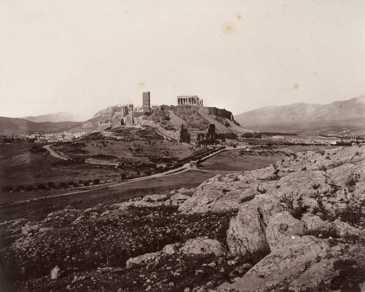 No. 1, View of Acropolis, from the Museum Hill