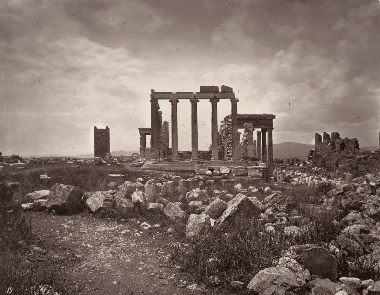 Eastern facade of the Erectheum