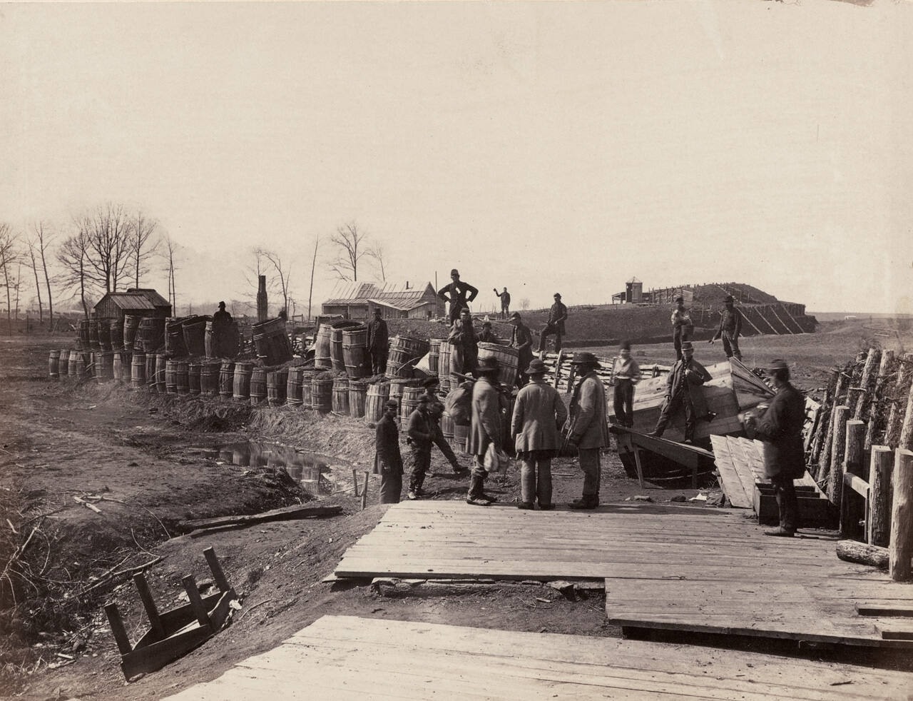 Fortifications At Manassas