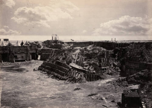 Interior view of Fort Sumpter [sic]