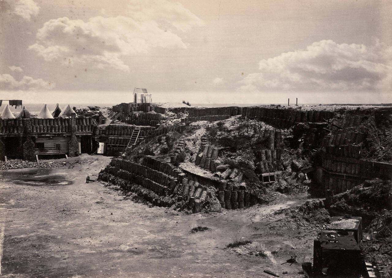 Interior view of Fort Sumpter [sic]