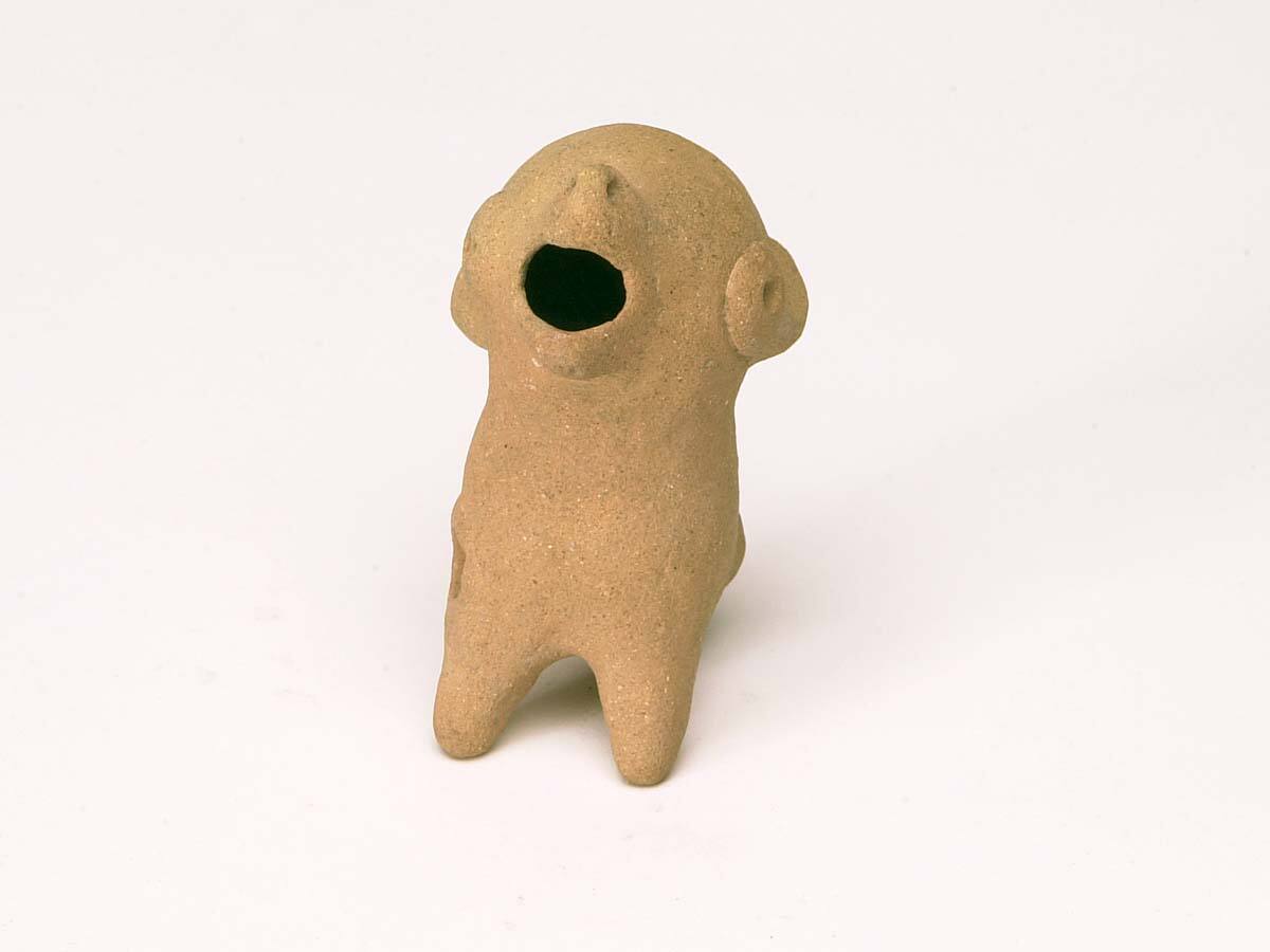 Fragment of Pottery Whistle