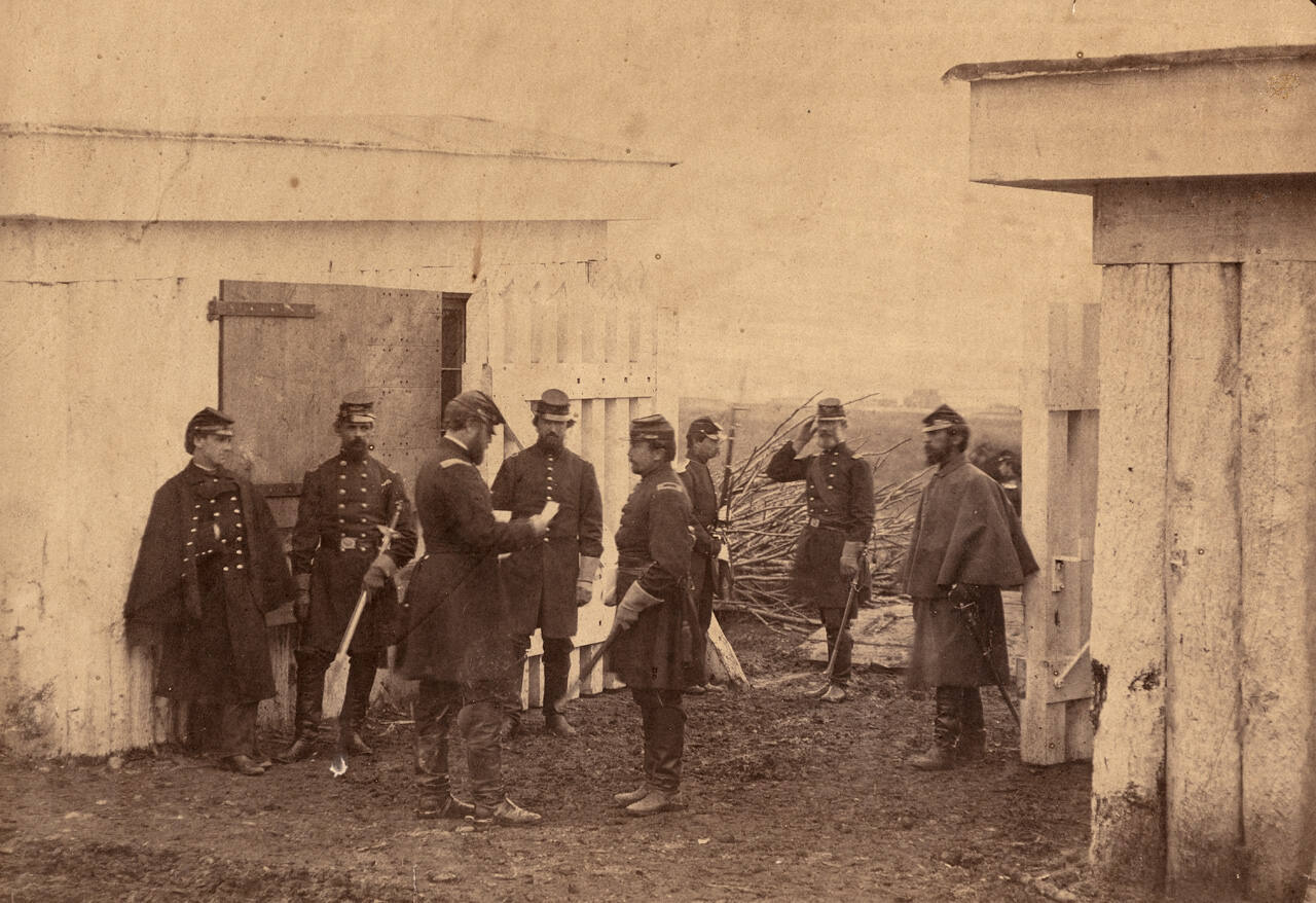 Fort Richardson, Va.; Camp 1st Connecticut Artillery ("The Pass")