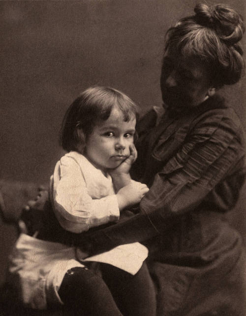 Self-portrait with Grandson, Charles O'Malley