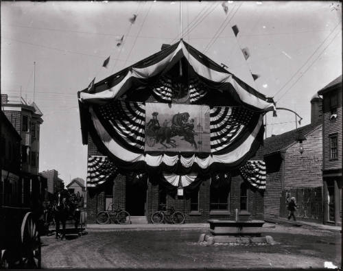 Ole (sic) Police Station, Market Square, Newport, R.I.