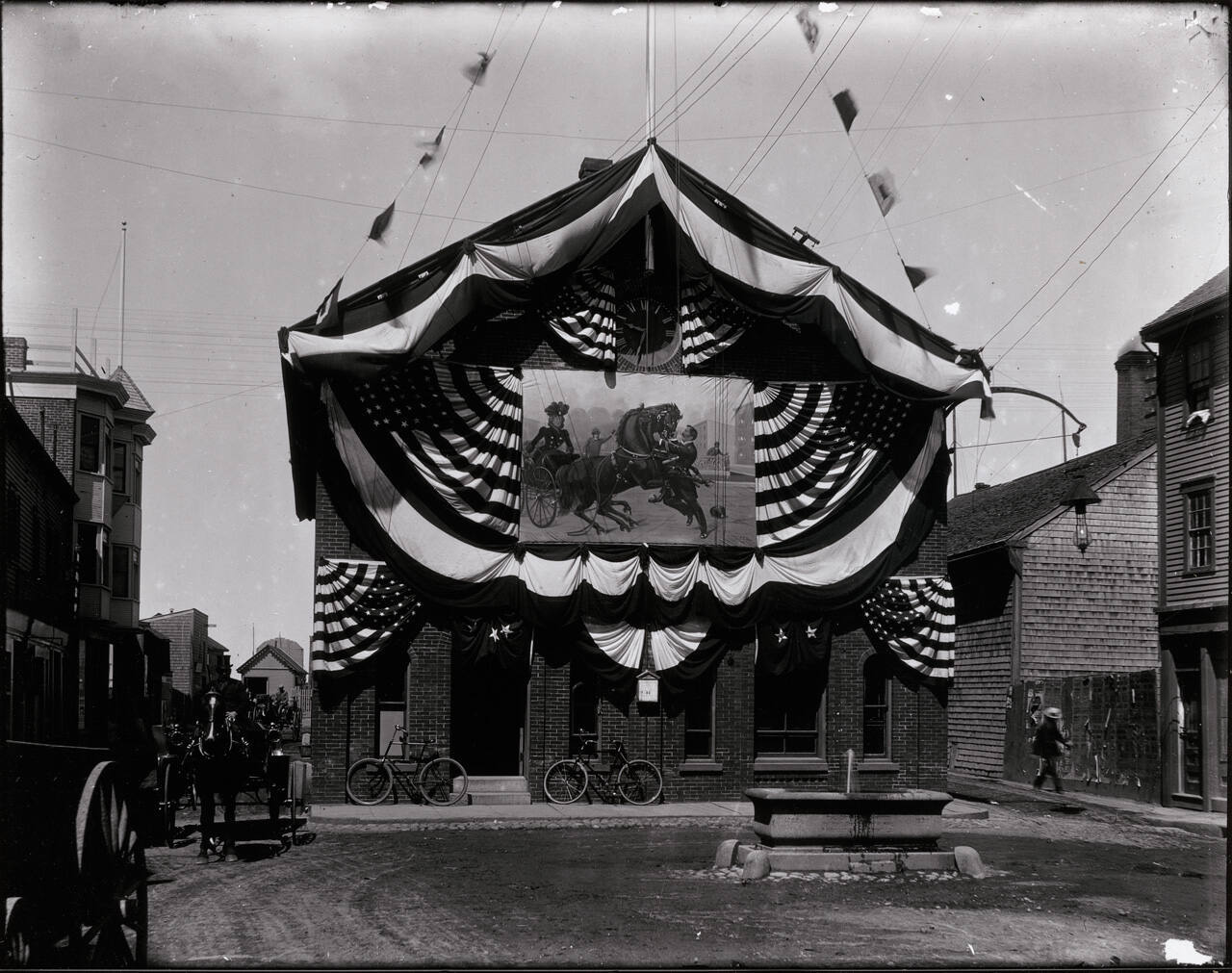 Ole (sic) Police Station, Market Square, Newport, R.I.