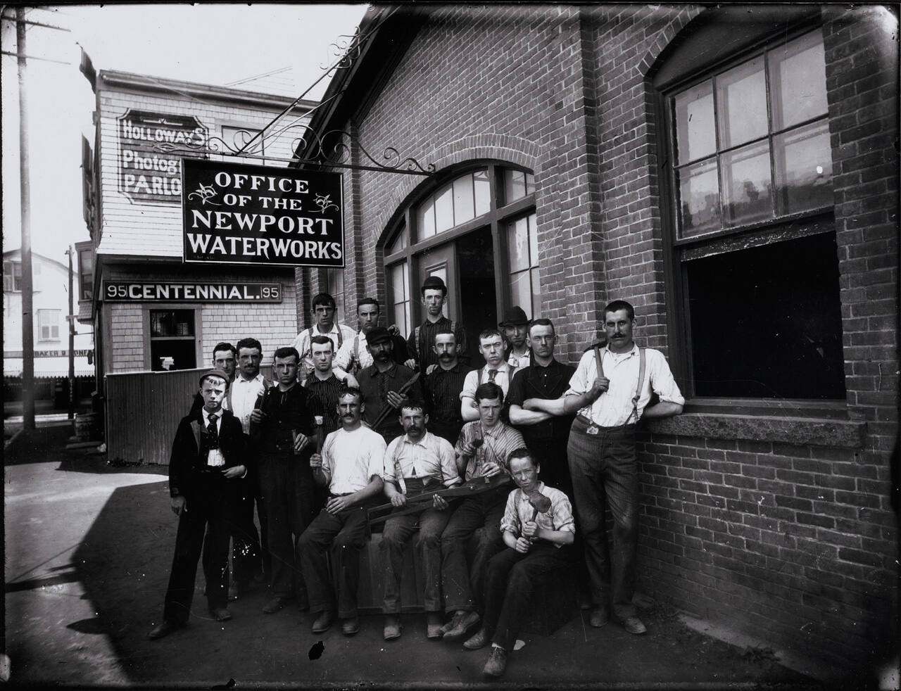 Office of the Newport Water Works, Marlborough St., Newport, R.I.