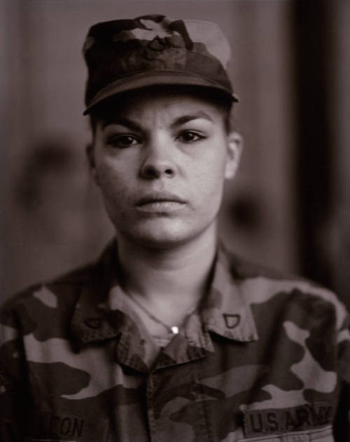P.F.C. Maria I. Leon, U.S. Army Reserve, On Red Alert, Gulf War