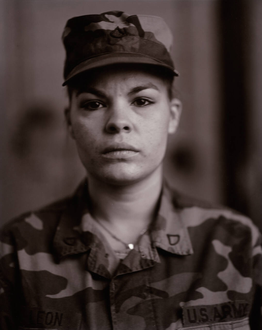 P.F.C. Maria I. Leon, U.S. Army Reserve, On Red Alert, Gulf War