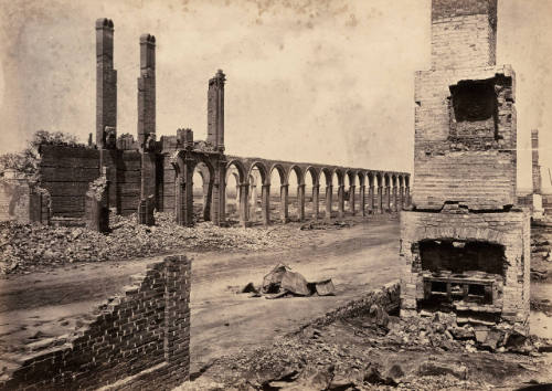 Ruins of the Railroad Depot, Charleston, S.C.