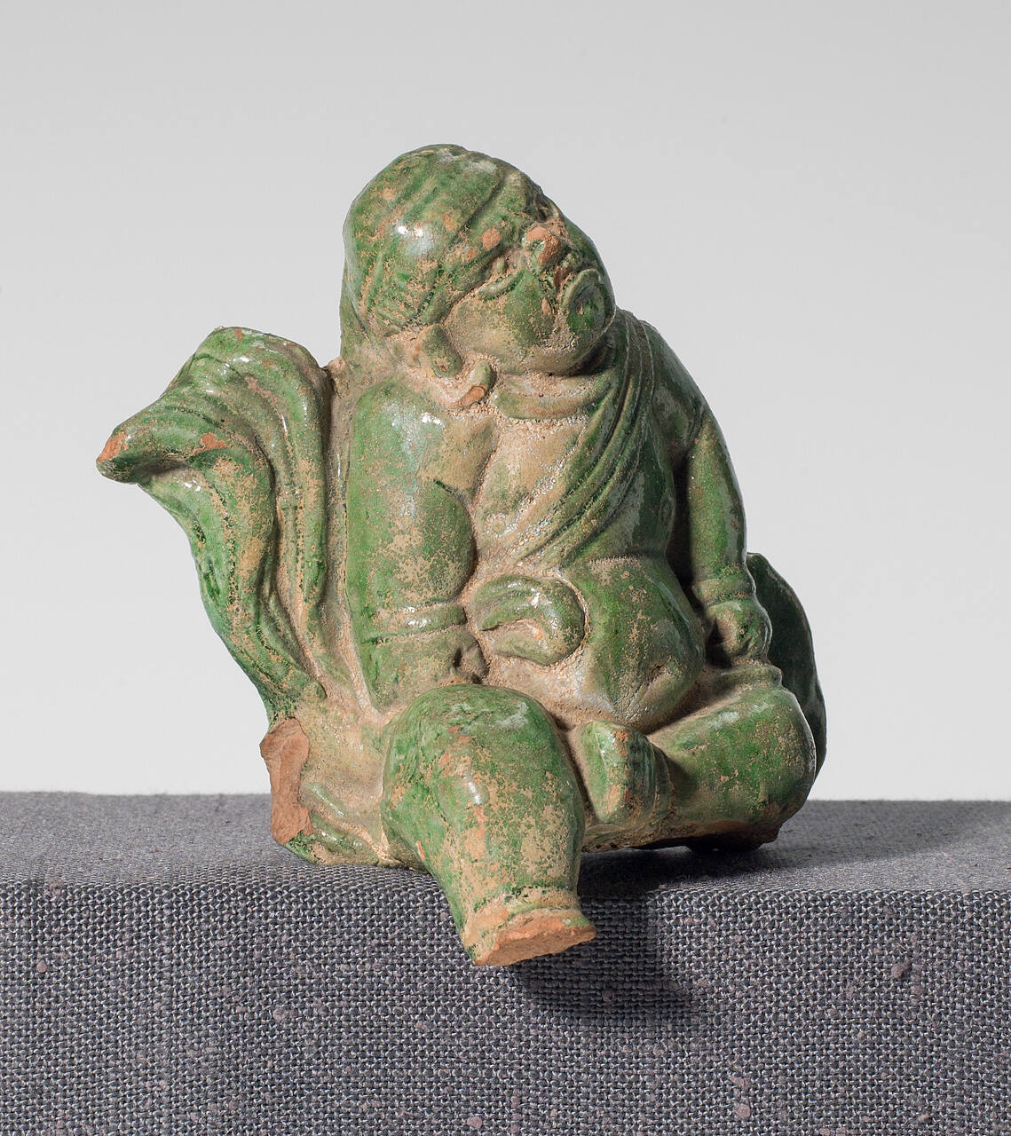 Seated Atlantean Figure