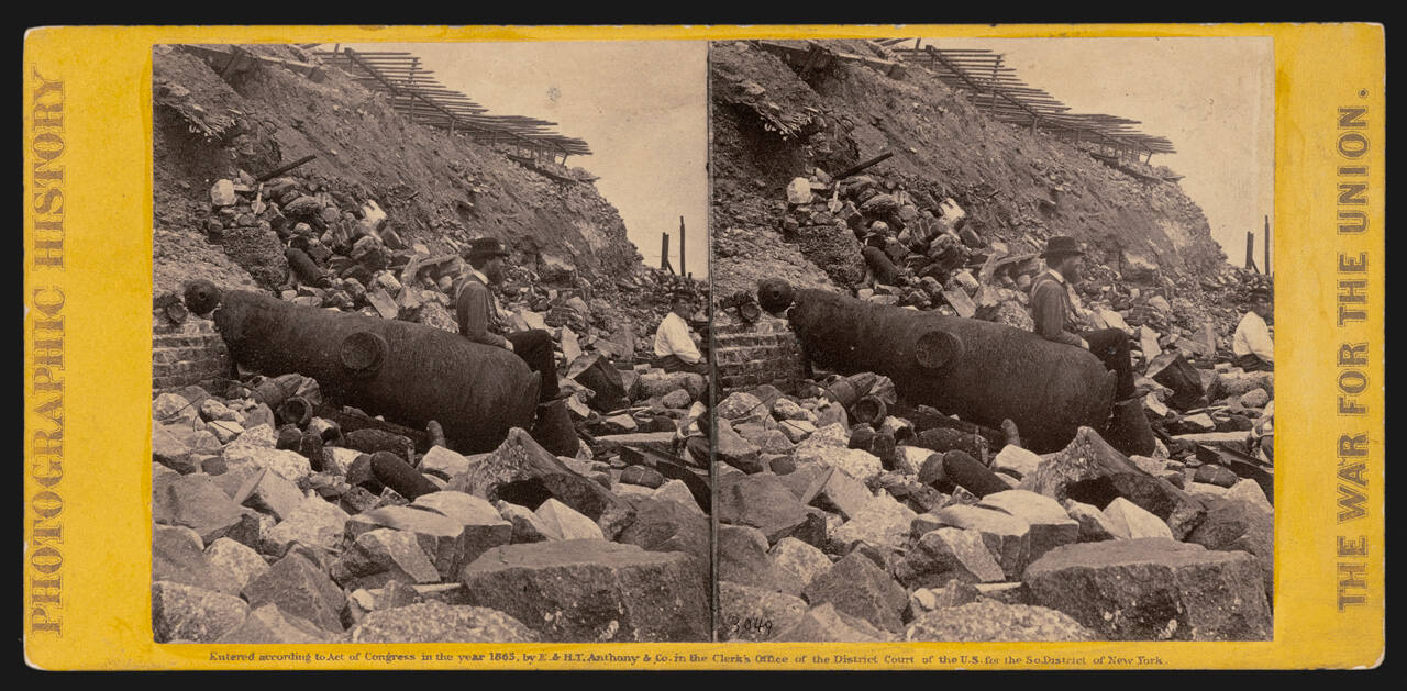 The Sea Face of Fort Sumpter [sic], Charleston Harbor, South Carolina...
