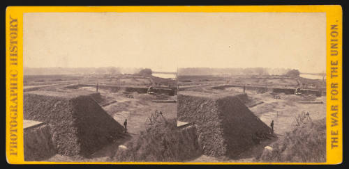 Ft.McAlister, Georgia, Showing the Place Where Gen. Sherman's Men Carried the Fort by Storm