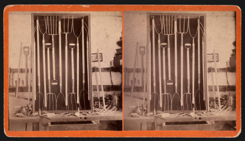 Untitled (Pitchfork Display)