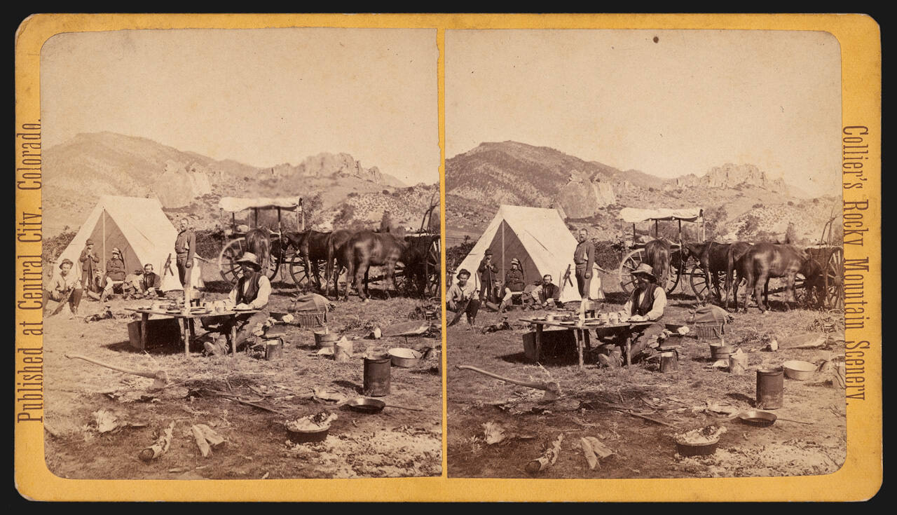 Camping Among the Foothills