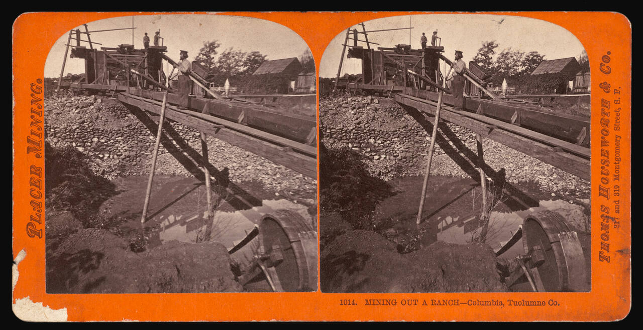 Mining out a Ranch, Columbia