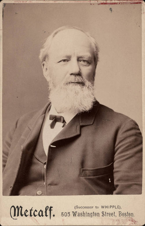 Portrait of Whipple by Metcalf of Boston